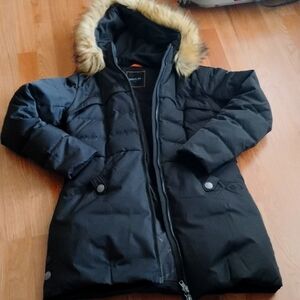 Women's Orolay Coat With Hood And Duck Down/Feather Blend Size Medium